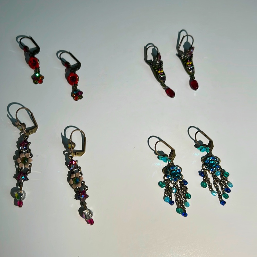 Michal Negrin inspired earrings